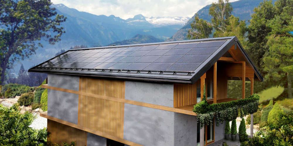 an off grid solar home